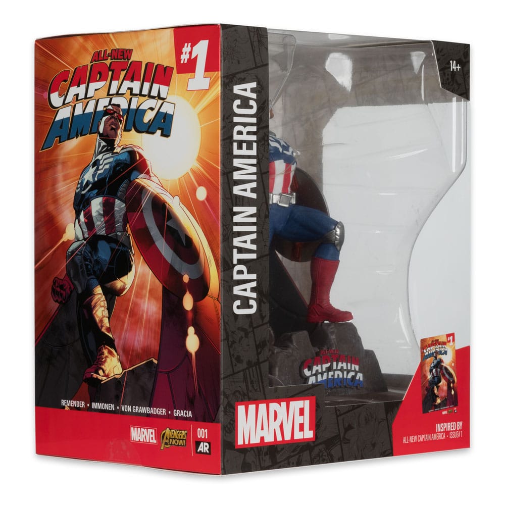 Marvel Collection PVC Statue 1/10 Captain America (All-New Captain America #1) 17 cm Image 7