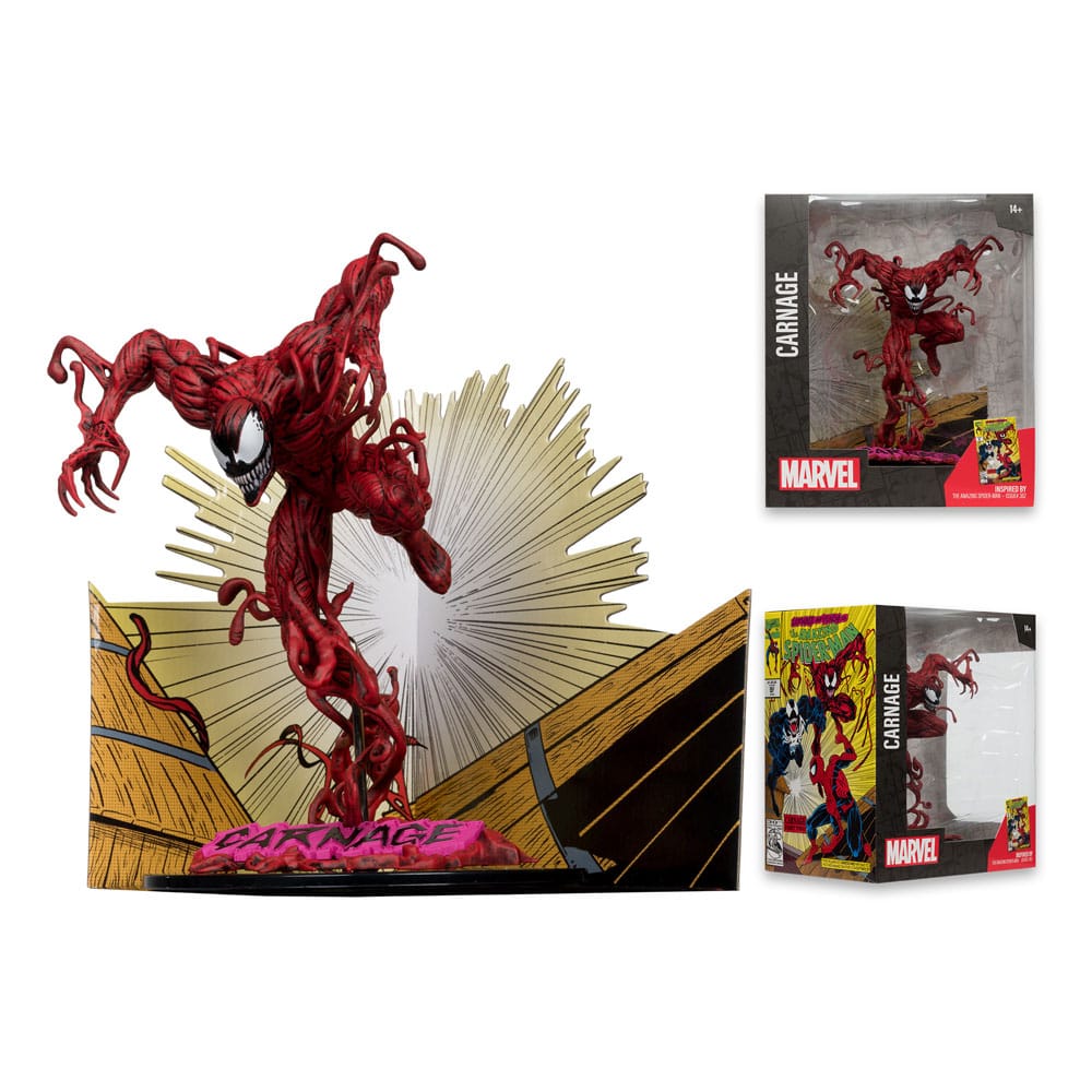 Marvel Collection PVC Statue 1/10 Carnage (The Amazing Spider-Man #362) 18 cm Image 4