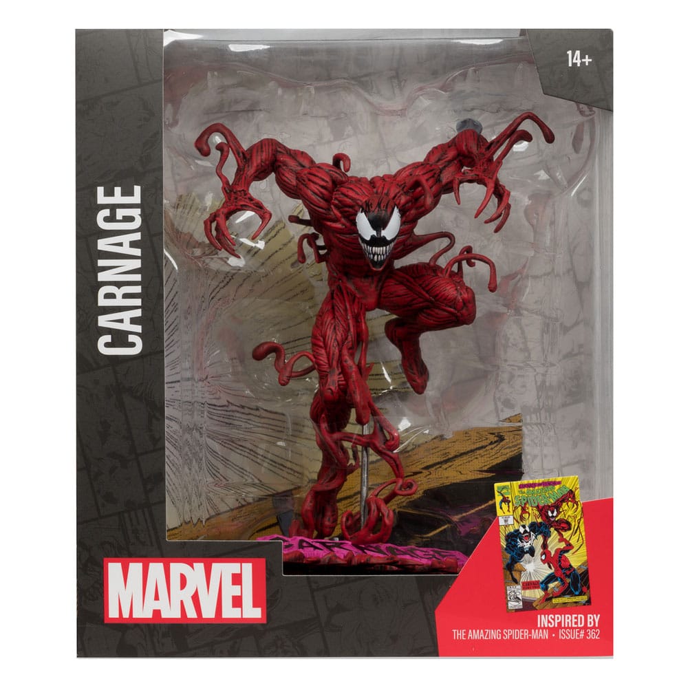 Marvel Collection PVC Statue 1/10 Carnage (The Amazing Spider-Man #362) 18 cm Image 5