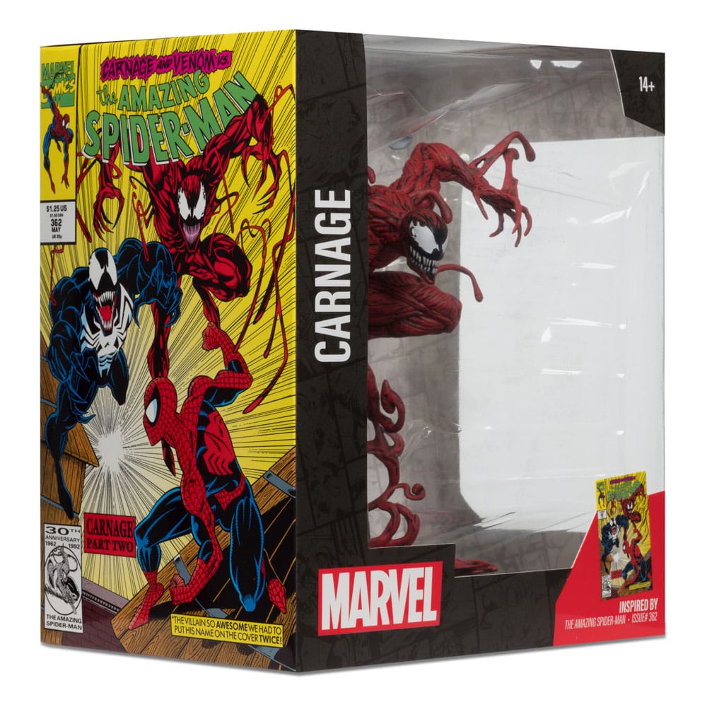 Marvel Collection PVC Statue 1/10 Carnage (The Amazing Spider-Man #362) 18 cm Image 6