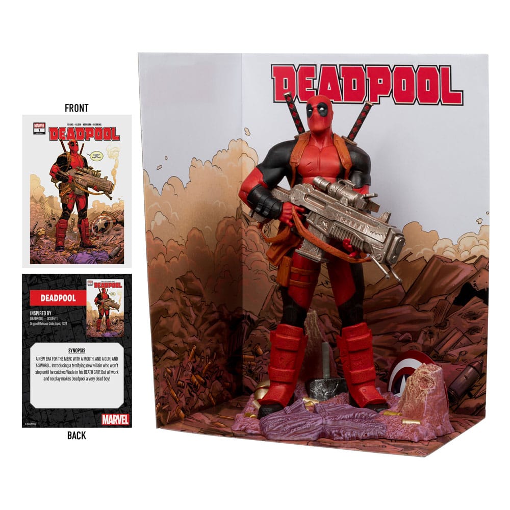 Marvel Collection PVC Statue 1/6 Deadpool (Deadpool #1) 27 cm Image 3