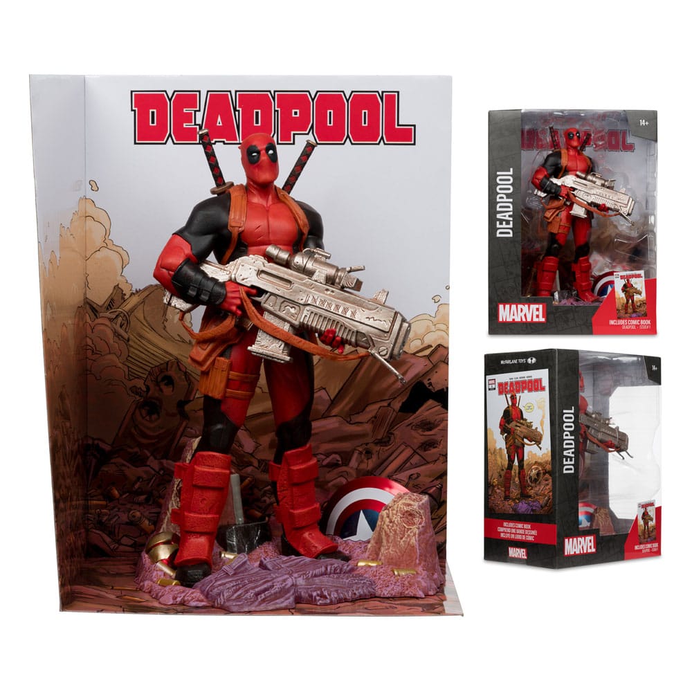 Marvel Collection PVC Statue 1/6 Deadpool (Deadpool #1) 27 cm Image 5