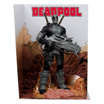 Marvel Collection PVC Statue 1/6 Deadpool (Deadpool #1)(Grey Suit Chase) 27 cm Image 1