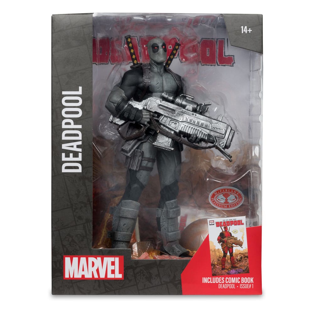 Marvel Collection PVC Statue 1/6 Deadpool (Deadpool #1)(Grey Suit Chase) 27 cm Image 8