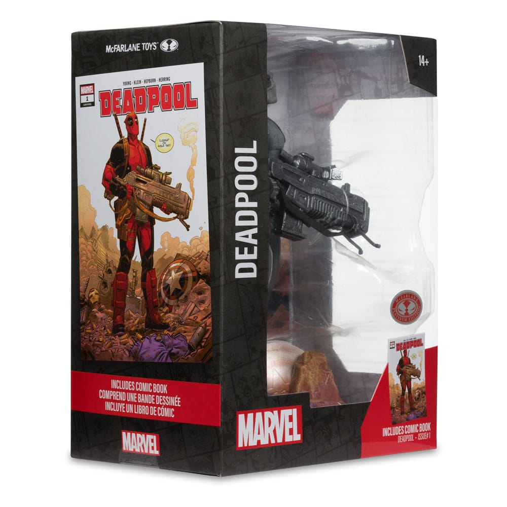 Marvel Collection PVC Statue 1/6 Deadpool (Deadpool #1)(Grey Suit Chase) 27 cm Image 9