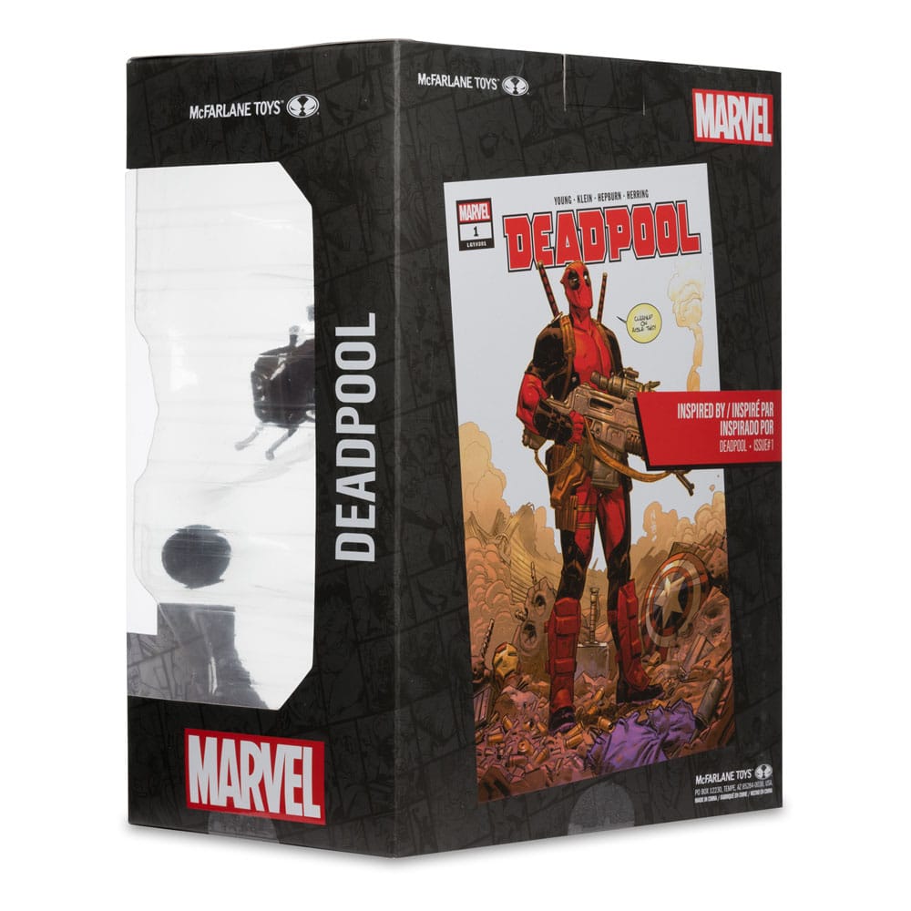 Marvel Collection PVC Statue 1/6 Deadpool (Deadpool #1)(Grey Suit Chase) 27 cm Image 10