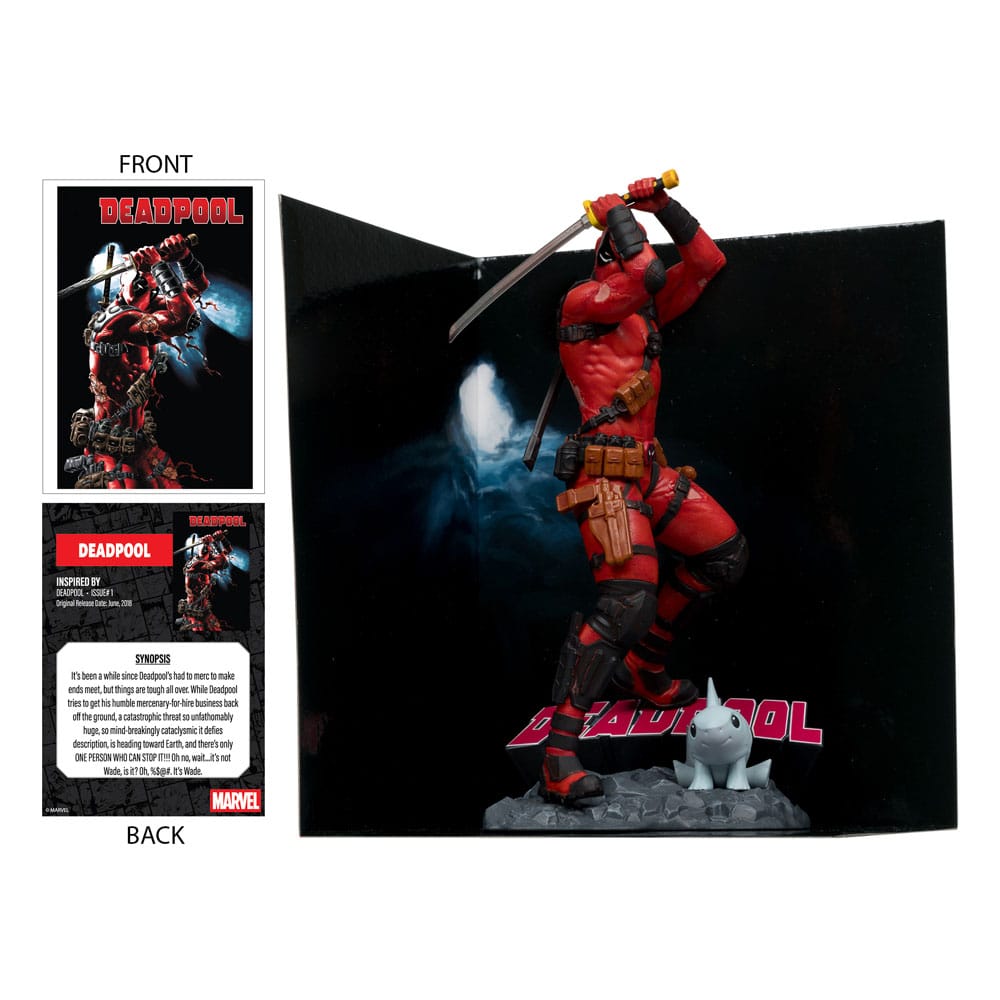Marvel Collection PVC Statue 1/10 Deadpool (Deadpool #1) 18 cm Image 2