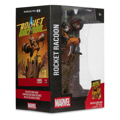 Marvel Collection PVC Statue 1/6 Rocket Racoon (Rocket Racoon: A Chasing Tale #1) 18 cm Image 9