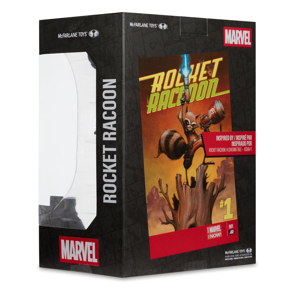Marvel Collection PVC Statue 1/6 Rocket Racoon (Rocket Racoon: A Chasing Tale #1) 18 cm Image 10