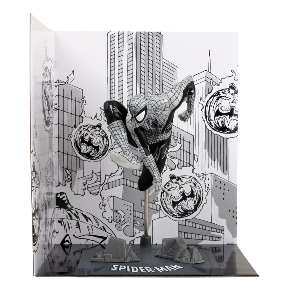 Marvel Collection PVC Statue 1/10 Spider-Man (Spider-Man #6)(Line Art)(Gold Label) 10 cm Image 2