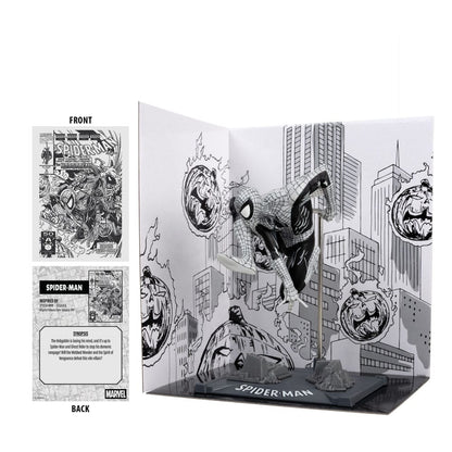 Marvel Collection PVC Statue 1/10 Spider-Man (Spider-Man #6)(Line Art)(Gold Label) 10 cm Image 3