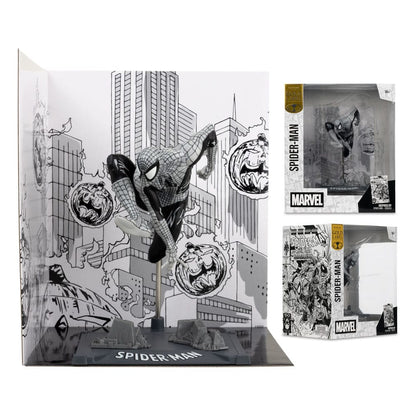 Marvel Collection PVC Statue 1/10 Spider-Man (Spider-Man #6)(Line Art)(Gold Label) 10 cm Image 4