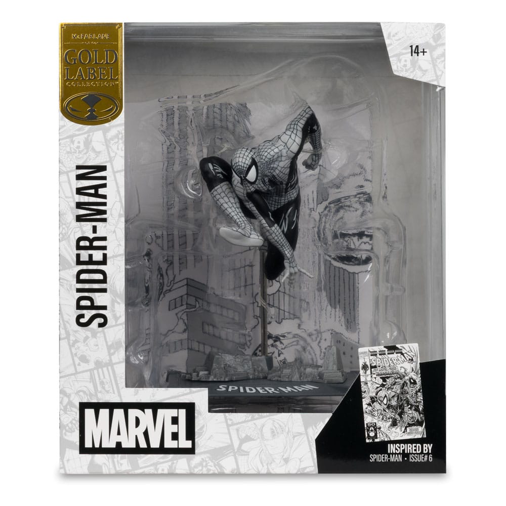Marvel Collection PVC Statue 1/10 Spider-Man (Spider-Man #6)(Line Art)(Gold Label) 10 cm Image 6