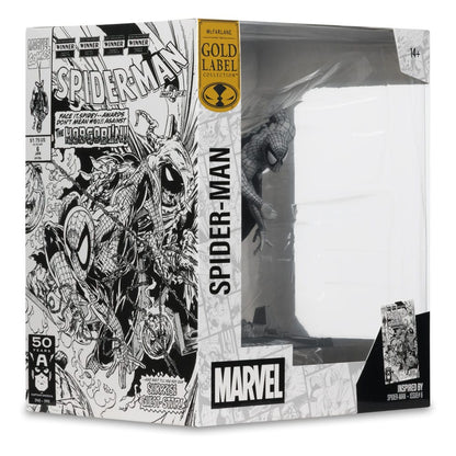 Marvel Collection PVC Statue 1/10 Spider-Man (Spider-Man #6)(Line Art)(Gold Label) 10 cm Image 7