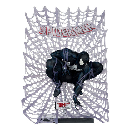 Marvel Collection PVC Statue 1/6 Spider-Man (Spider-Man #1)(Black Suit)(Chase) 15 cm Image 1