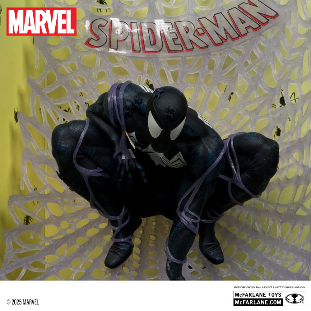 Marvel Collection PVC Statue 1/6 Spider-Man (Spider-Man #1)(Black Suit)(Chase) 15 cm Image 2