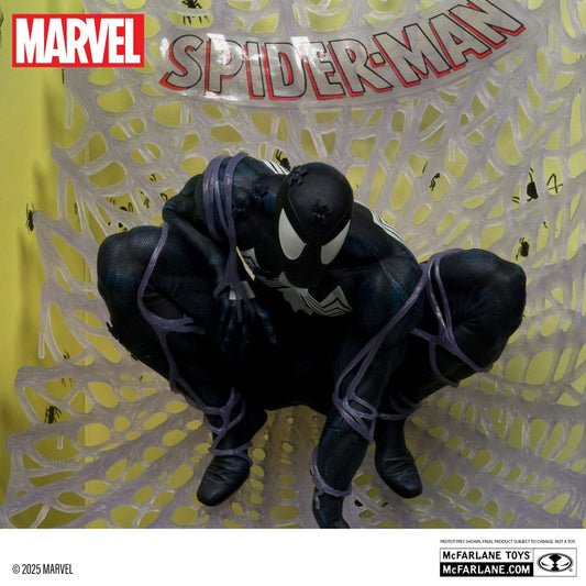 Marvel Collection PVC Statue 1/6 Spider-Man (Spider-Man #1)(Black Suit)(Chase) 15 cm Image 2