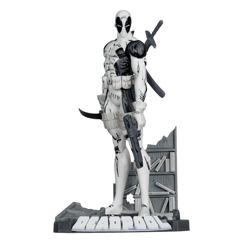 Marvel Collection PVC Statue 1/10 Deadpool (The New Mutants #98) (Line Art) (Gold Label) 17 cm Image 1