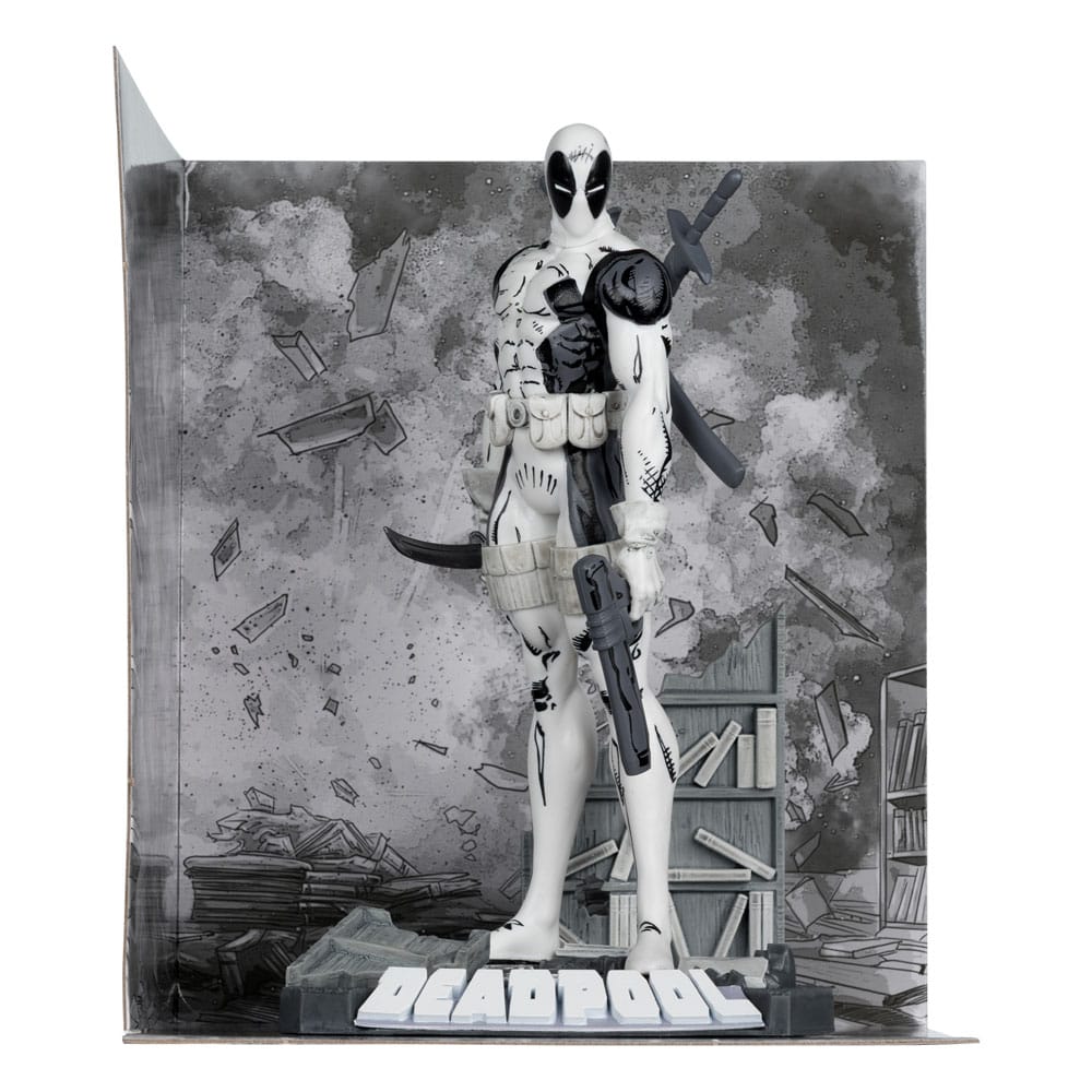 Marvel Collection PVC Statue 1/10 Deadpool (The New Mutants #98) (Line Art) (Gold Label) 17 cm Image 2