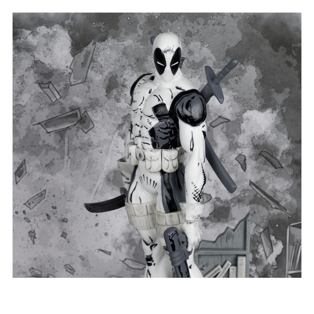 Marvel Collection PVC Statue 1/10 Deadpool (The New Mutants #98) (Line Art) (Gold Label) 17 cm Image 4