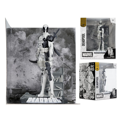 Marvel Collection PVC Statue 1/10 Deadpool (The New Mutants #98) (Line Art) (Gold Label) 17 cm Image 5