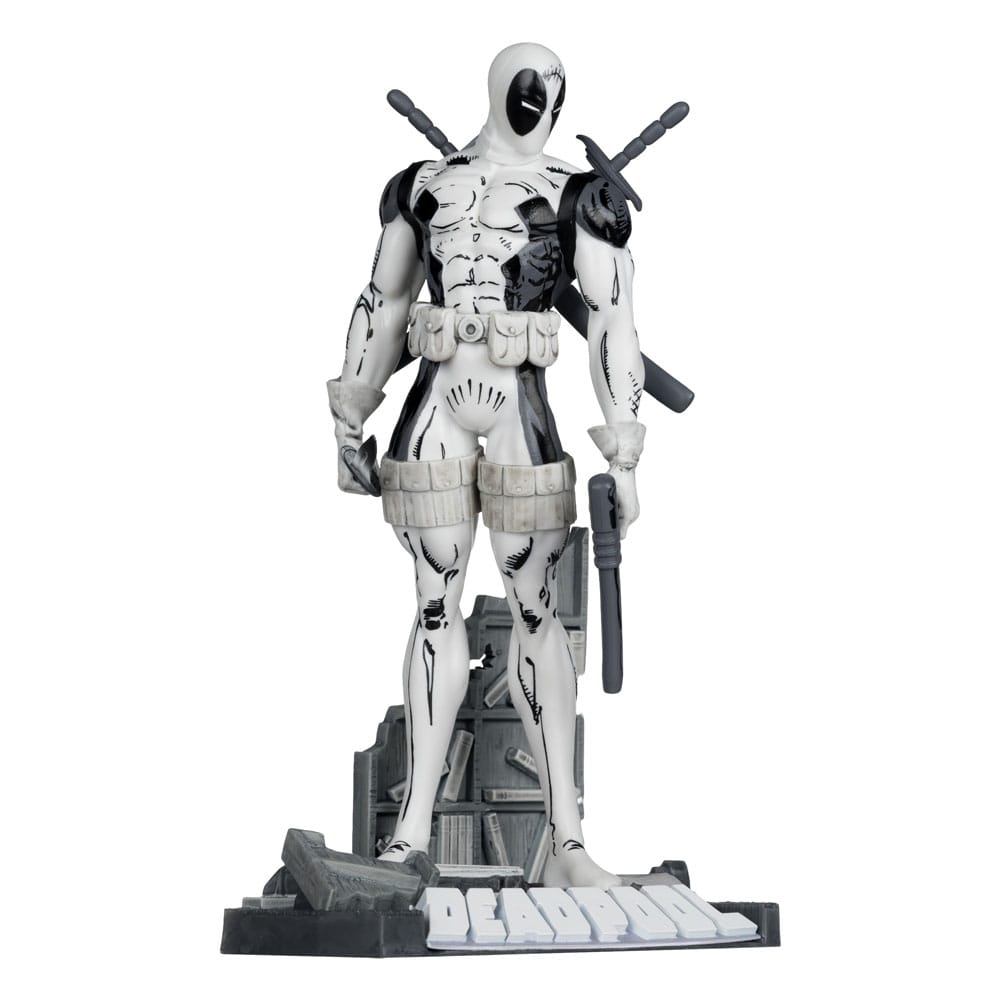 Marvel Collection PVC Statue 1/10 Deadpool (The New Mutants #98) (Line Art) (Gold Label) 17 cm Image 6