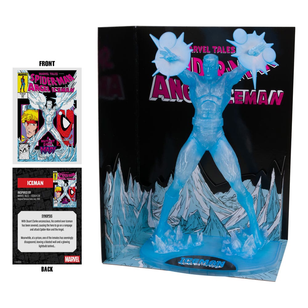 Marvel Collection PVC Statue 1/6 Iceman (Marvel Tales #229) (Red Platinum Edition) 29 cm Image 3