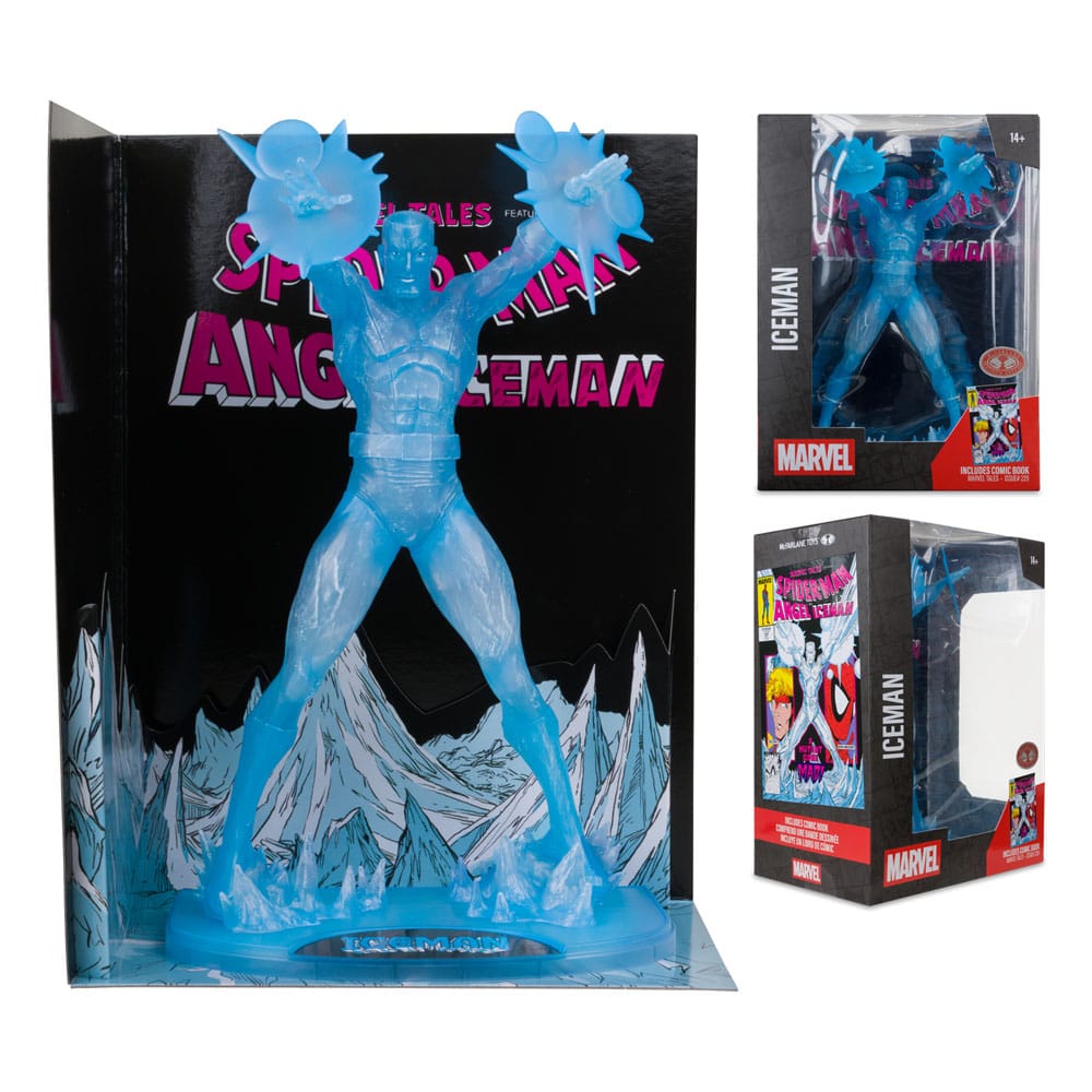 Marvel Collection PVC Statue 1/6 Iceman (Marvel Tales #229) (Red Platinum Edition) 29 cm Image 5