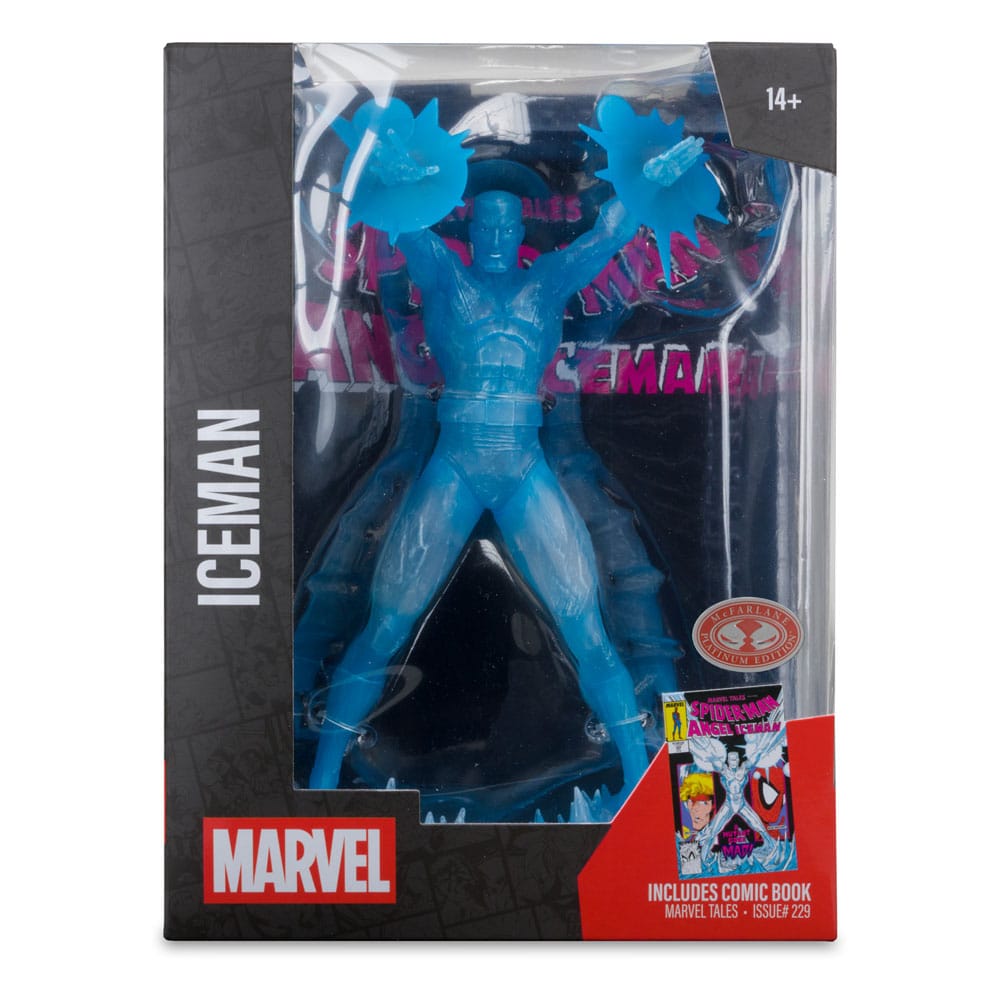 Marvel Collection PVC Statue 1/6 Iceman (Marvel Tales #229) (Red Platinum Edition) 29 cm Image 8