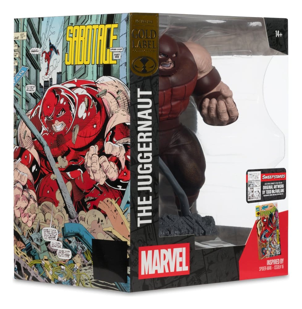 Marvel Collection PVC Statue 1/10 The Juggernaut (Spider-Man #16) Gold Label 17 cm Image 8