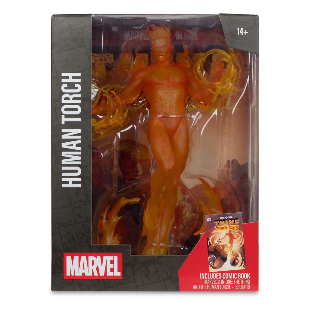 Marvel Collection PVC Statue 1/6 Human Torch (Marvel 2 in 1 #10) 29 cm Image 8