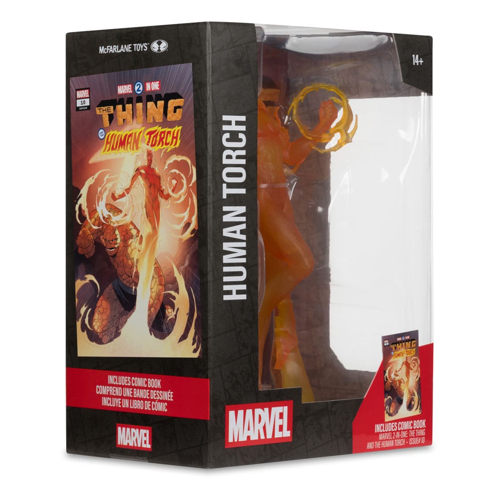 Marvel Collection PVC Statue 1/6 Human Torch (Marvel 2 in 1 #10) 29 cm Image 9