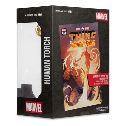 Marvel Collection PVC Statue 1/6 Human Torch (Marvel 2 in 1 #10) 29 cm Image 10