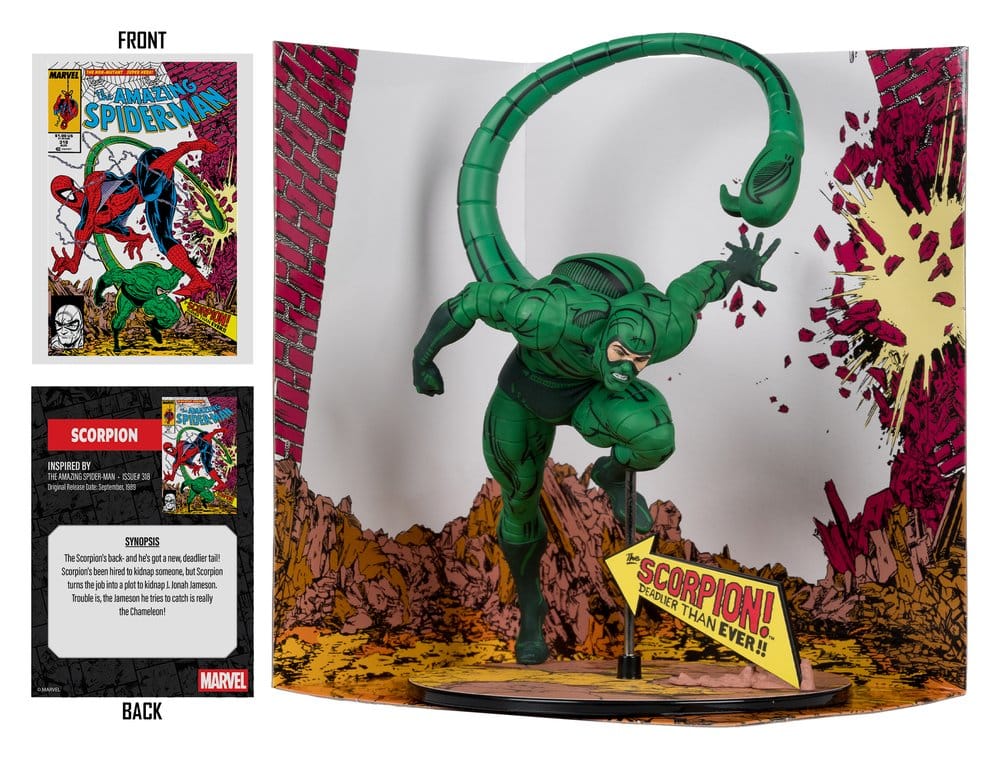 Marvel Collection PVC Figur 1/10 Scorpion (The Amazing Spider-Man #318) 17 cm Image 7