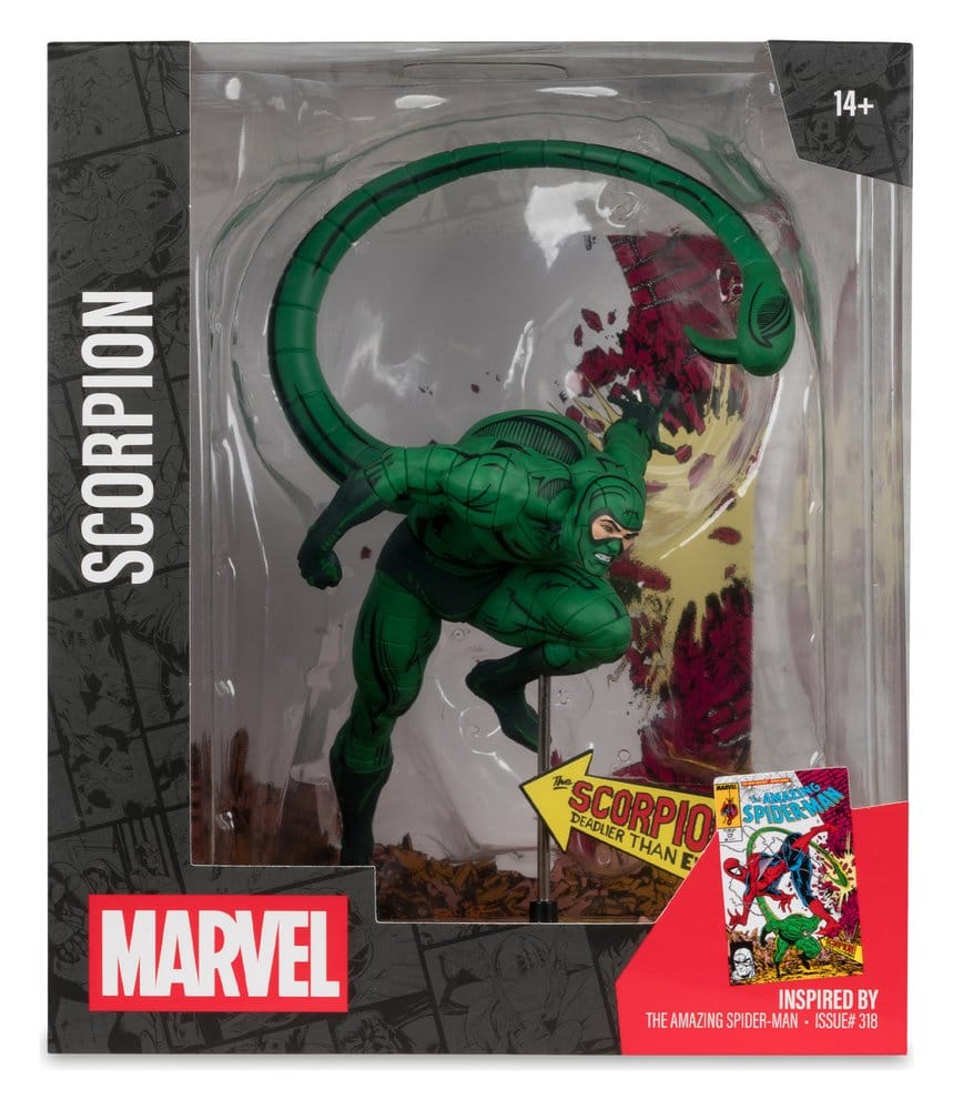 Marvel Collection PVC Figur 1/10 Scorpion (The Amazing Spider-Man #318) 17 cm Image 8