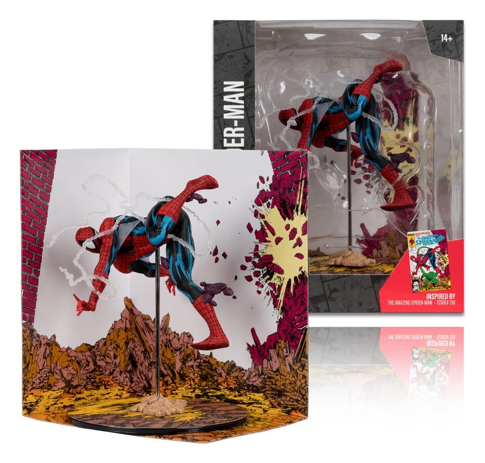 Marvel Collection PVC Figur 1/10 Spider-Man (The Amazing Spider-Man #318) 17 cm Image 2