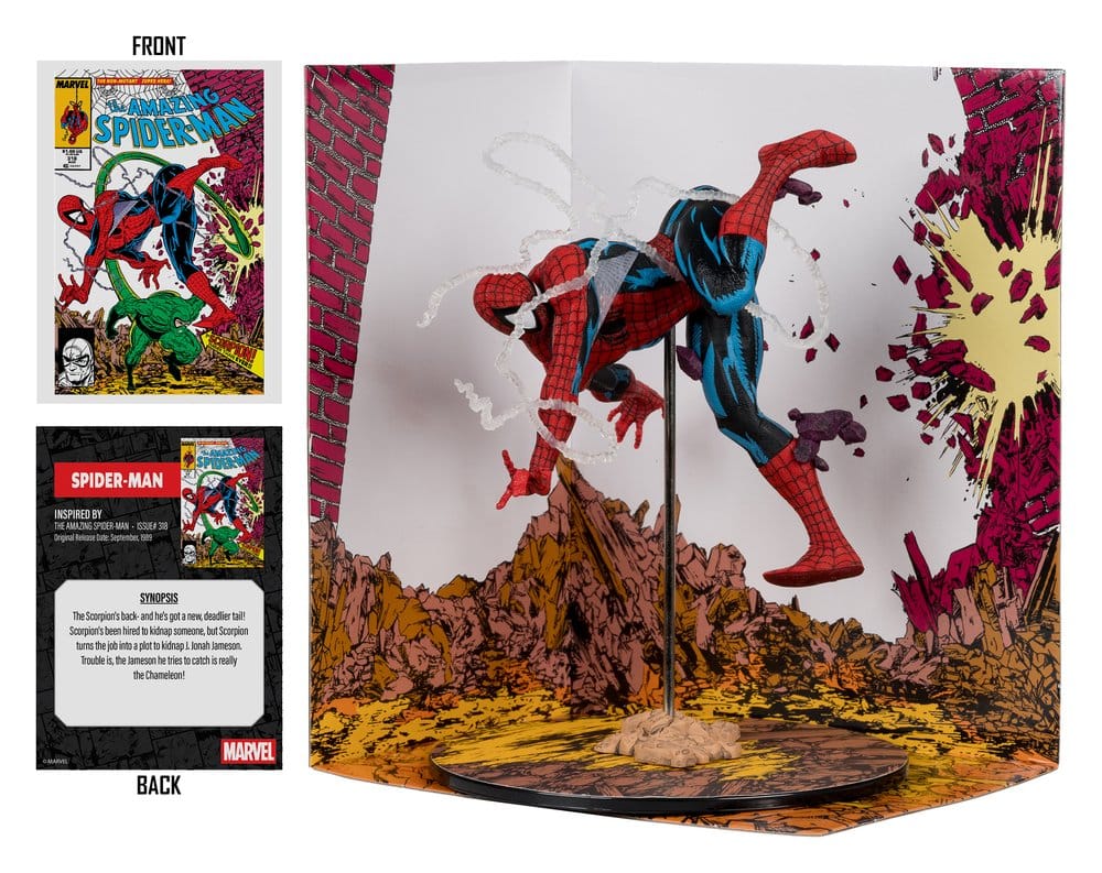 Marvel Collection PVC Figur 1/10 Spider-Man (The Amazing Spider-Man #318) 17 cm Image 7