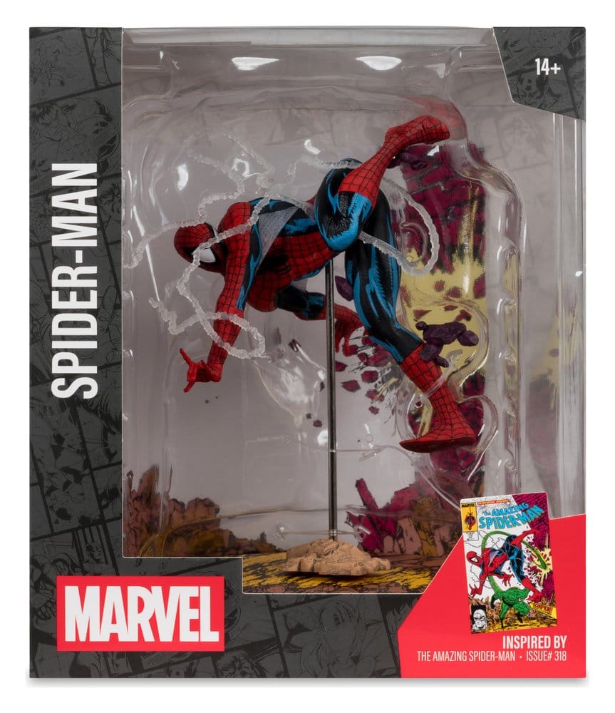 Marvel Collection PVC Figur 1/10 Spider-Man (The Amazing Spider-Man #318) 17 cm Image 8