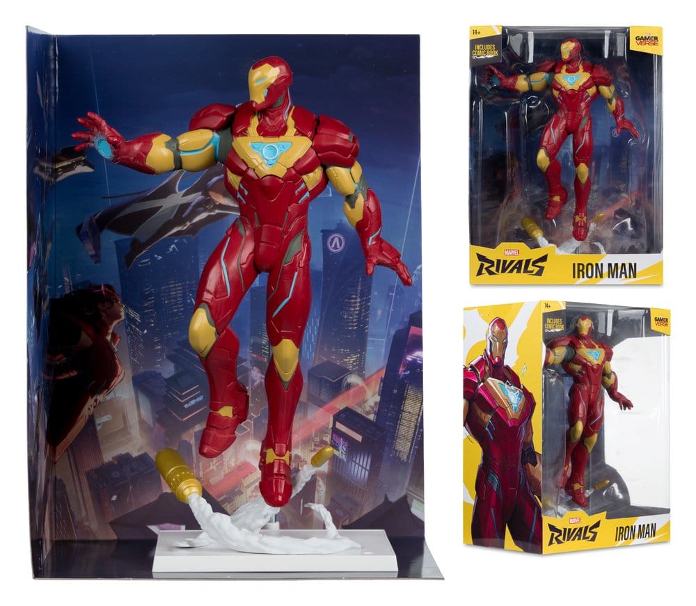 Marvel Rivals Collection 1/6 Actionfigur Iron Man 28 cm Image 5