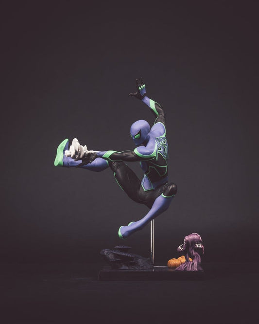 Marvel Rivals Collection Gamerverse 1/6 Actionfigur Spider-Man (Platinum Edition) 26 cm Image 1