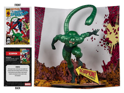 Marvel PVC Statue !/10 Scorpion (Metallic) (The Amazing Spider-Man #318) (Gold Label) 18 cm Image 3