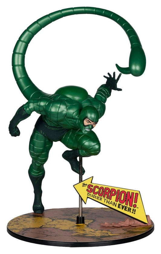 Marvel PVC Statue !/10 Scorpion (Metallic) (The Amazing Spider-Man #318) (Gold Label) 18 cm Image 1