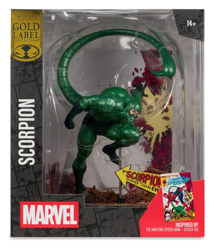 Marvel PVC Statue !/10 Scorpion (Metallic) (The Amazing Spider-Man #318) (Gold Label) 18 cm Image 7