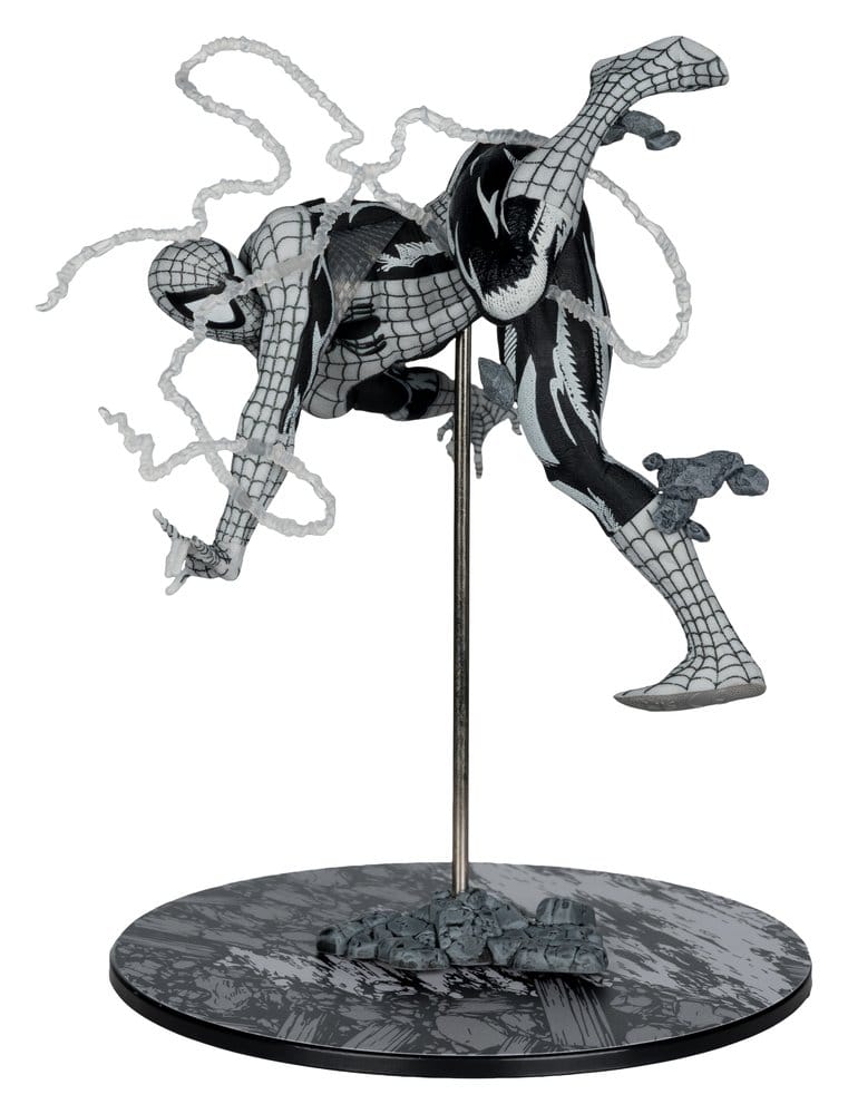 Marvel PVC Statue !/10 Spider-Man (Line Art) (The Amazing Spider-Man #318) (Gold Label) 17 cm Image 5