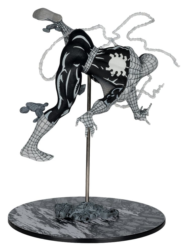 Marvel PVC Statue !/10 Spider-Man (Line Art) (The Amazing Spider-Man #318) (Gold Label) 17 cm Image 7