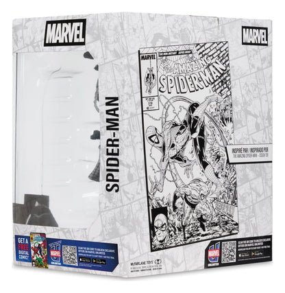 Marvel PVC Statue !/10 Spider-Man (Line Art) (The Amazing Spider-Man #318) (Gold Label) 17 cm Image 10