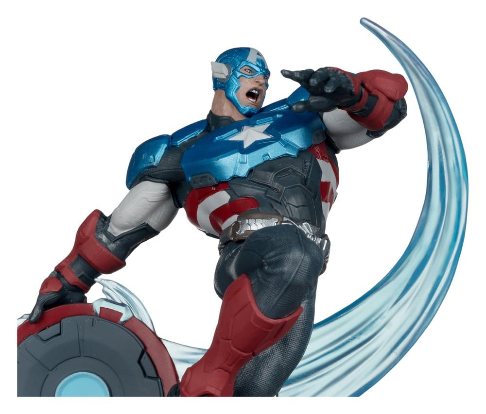 Marvel Rivals Collection 1/10 Actionfigur Captain America 20 cm Image 4