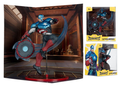 Marvel Rivals Collection 1/10 Actionfigur Captain America 20 cm Image 5