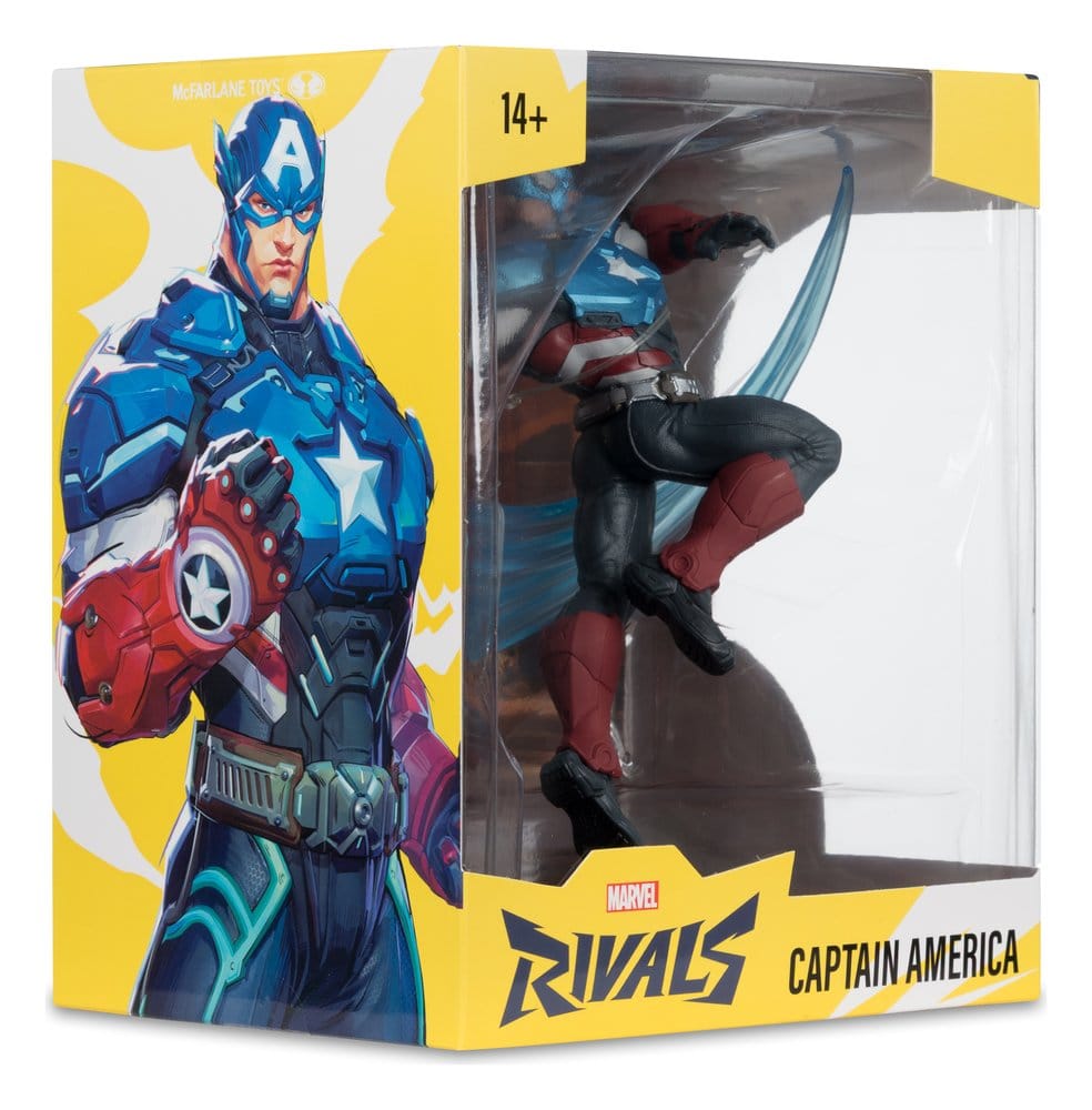 Marvel Rivals Collection 1/10 Actionfigur Captain America 20 cm Image 8