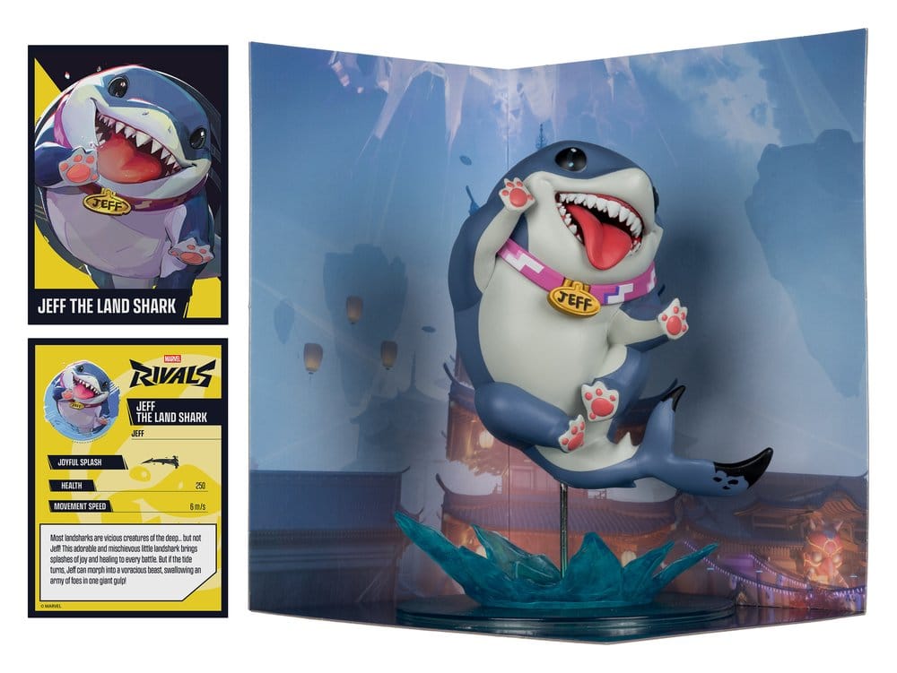Marvel Rivals Collection Gamerverse 1/10 Actionfigur Jeff The Land Shark 20 cm Image 3